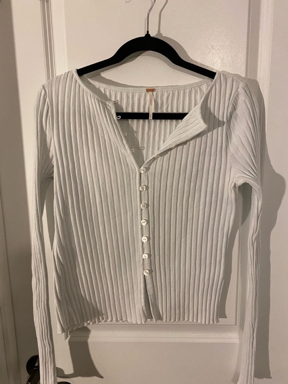 Free People Tilly Ribbed Button Up - Picture 3 of 7